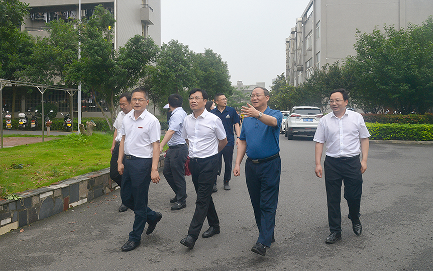 省教育厅副厅长王仁祥来校督查“百日攻坚”安全大检查_邵阳头条网