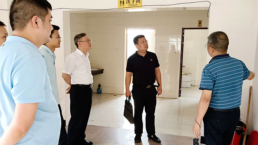 刘承智带队开展图书馆安全隐患排查工作_邵阳头条网