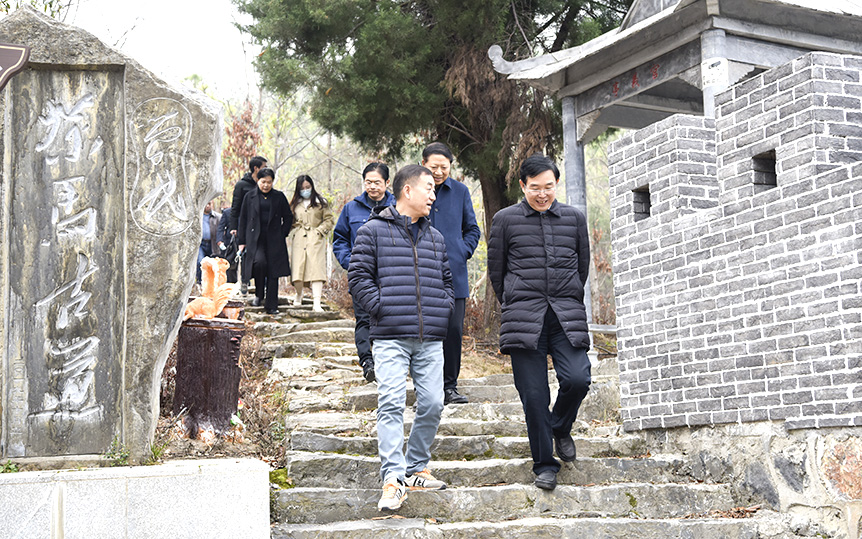 宁立伟、张平一行赴新邵县湾里村调研指导乡村振兴工作_邵阳头条网