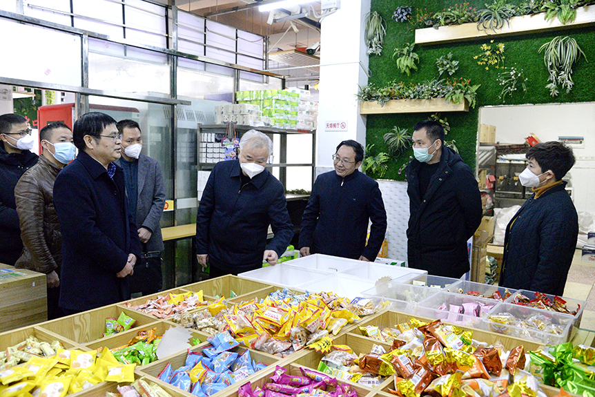 蒋伟副市长来邵阳学院督导食品卫生安全工作_邵阳头条网