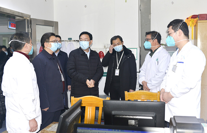 党委书记宁立伟莅临附属第一医院检查指导安全生产工作_邵阳头条网