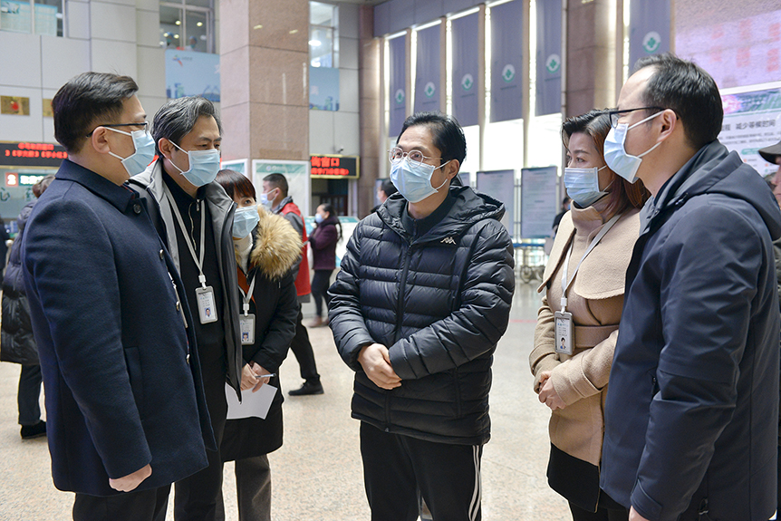 全面护航开学季安全 张平在附属第一医院检查安全生产工作_邵阳头条网