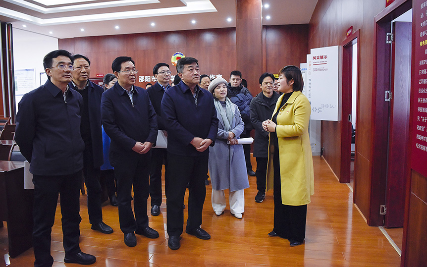 省政协副主席李民一行莅临邵阳学院考察指导市政协学联委委员工作室_邵阳头条网