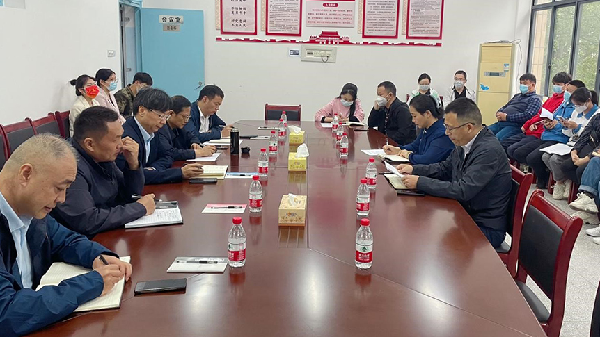 李学勇带队到农林生态学院调研_邵阳头条网
