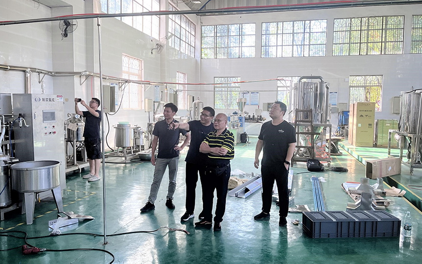 广东海洋大学章超桦教授到访食品与化学工程学院学院豆制品实验室_邵阳头条网
