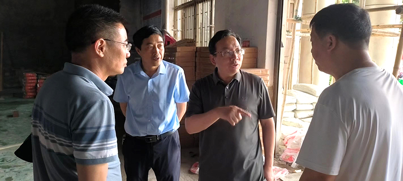 蒋剑平带队检查基建与后勤服务中心暑期重点工作_邵阳头条网