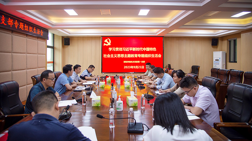 宁立伟参加机关党委第一党支部主题教育专题组织生活会_邵阳头条网
