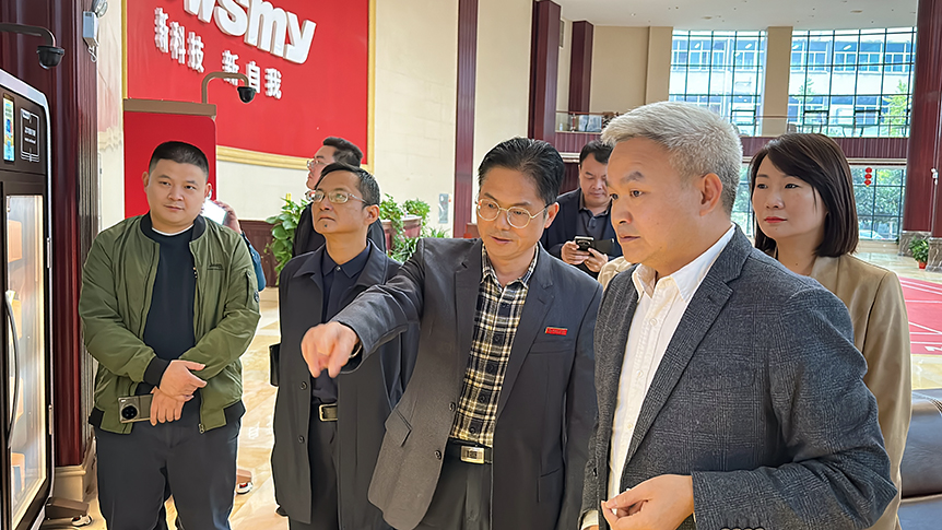 张平带队走访调研长沙校友企业_邵阳头条网