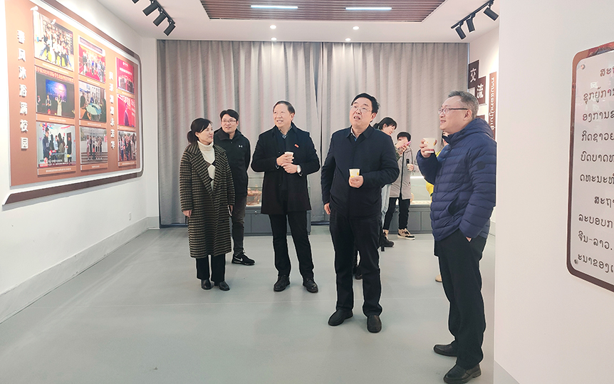 宁立伟一行指导老挝研究院建设工作_邵阳头条网
