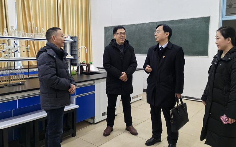 李学勇到农林生态学院、体育学院、信息科学与工程学院和理学院开展寒假前安全检查_邵阳头条网