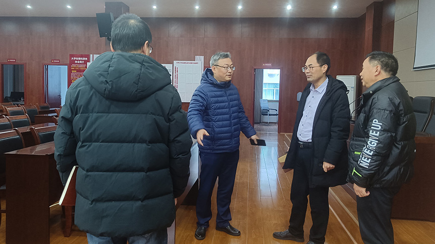 刘承智带队开展校园安全生产检查_邵阳头条网