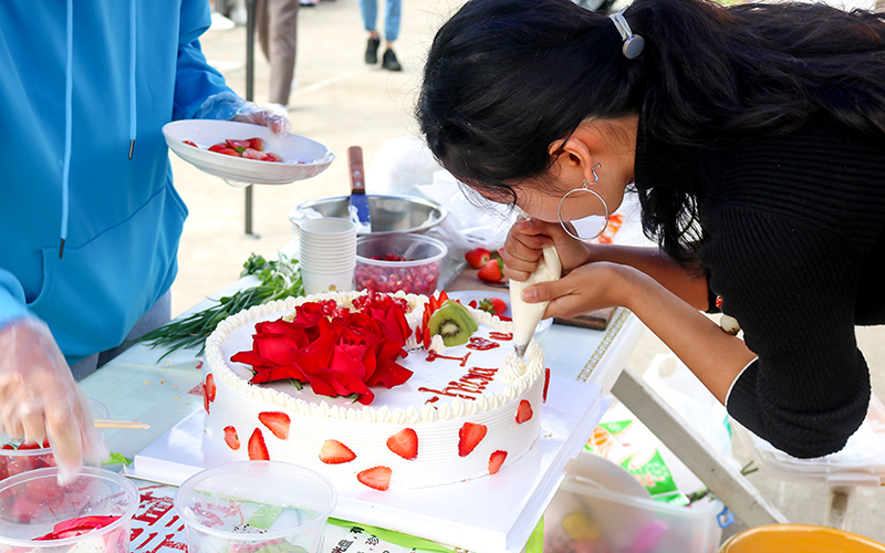 建功新时代美食来告白邵阳学院举办大学生创意美食节